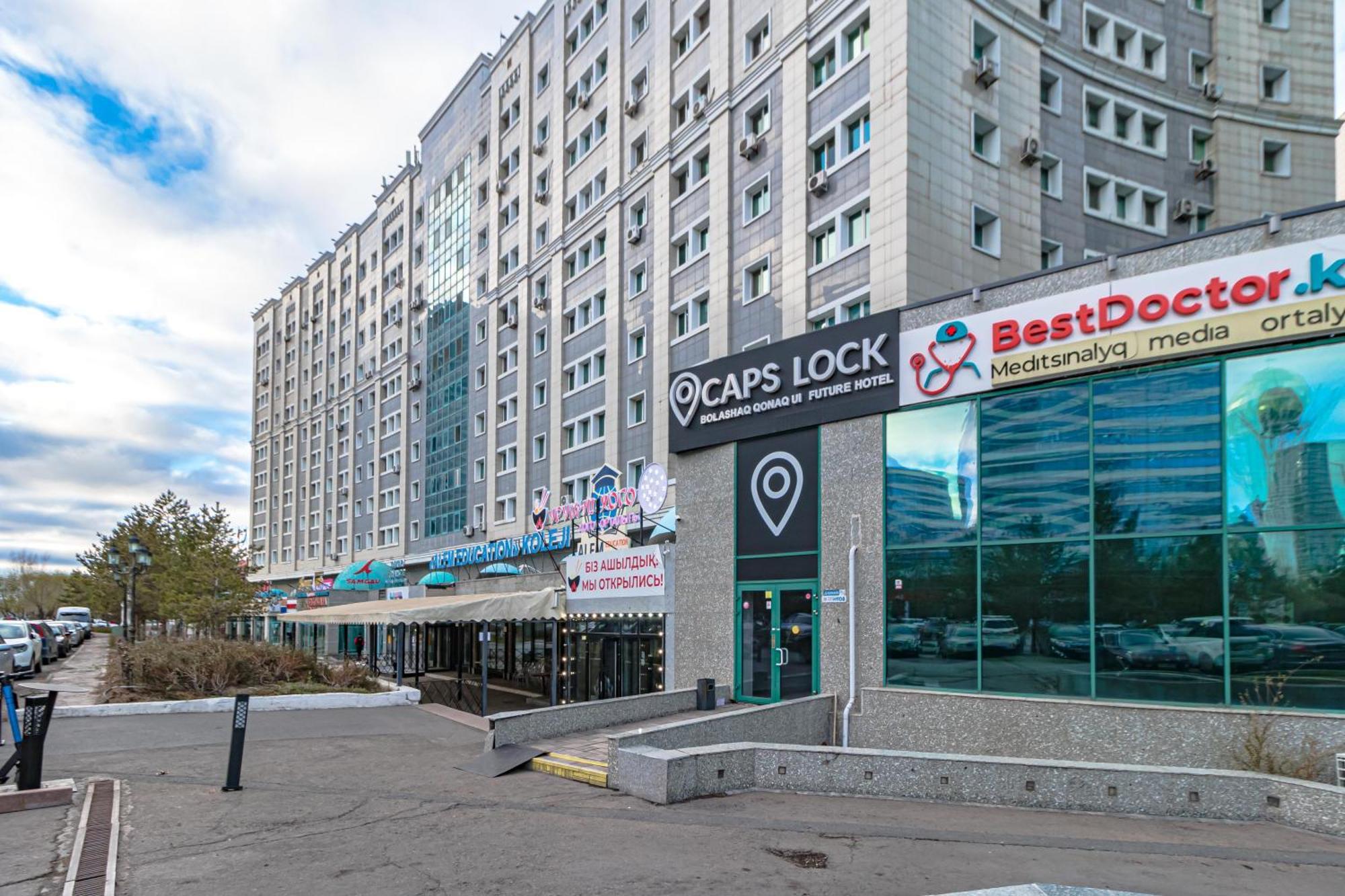 Caps Lock Future Hotel Astaná Exterior foto