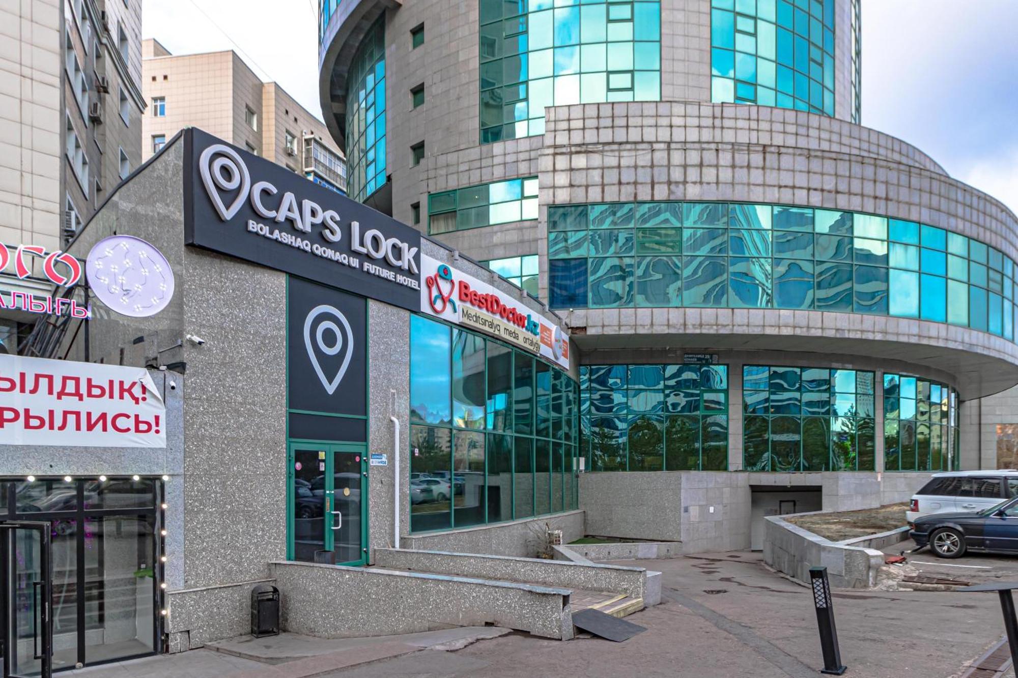 Caps Lock Future Hotel Astaná Exterior foto